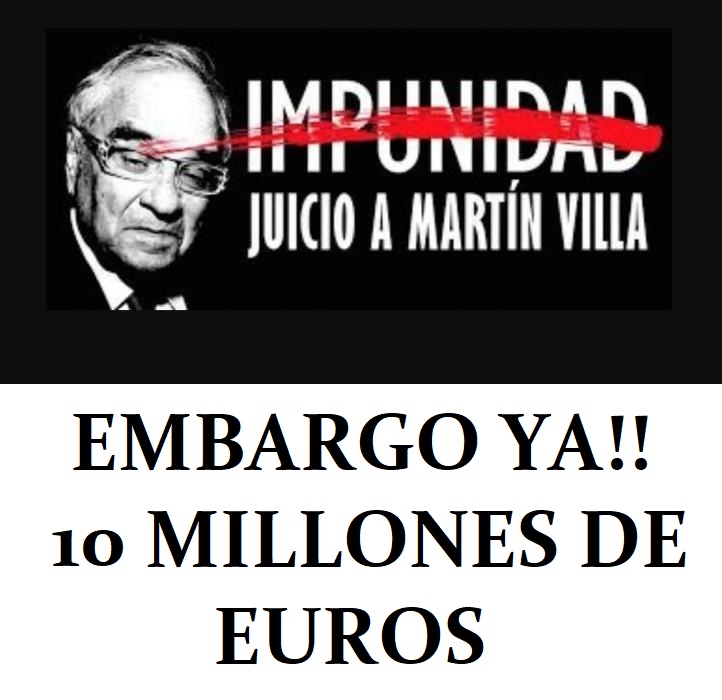 MARTIN VILLA EMBARGO YA